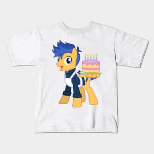 Happy Birthday from Flash Sentry Kids T-Shirt